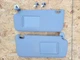2006-2012 Toyota RAV4 Sun Visor Visors Driver Passenger Gray Lighted OEM