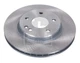 2X Febi 08129 Front Brake Discs Fits Mercedes C-class