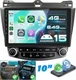 Android 15 Car Radio Stereo for Honda Accord 2003-2007 CarPlay Wifi GPS 4+64GB
