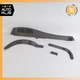 07-13 Mercedes W221 S550 S400 Dashboard Air Vent Trim Panel Cover Set OEM