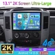 13.1'' 2K 64GB Android 14 For Benz Dodge Sprinter 2006-2018 CarPlay Stereo Radio
