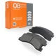 QB Semi-Metallic Front Brake Pads BP1650 Fits 2013-2024 Nissan (Altima,LEAF)