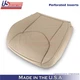 2009-2012 For Toyota RAV4 Leatherette Perf Driver Bottom Seat Cover Sand Beige