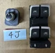2012-18 AUDI A6 LEFT DRIVER SIDE MASTER WINDOW LOCK & MIRROR CONTROL SWITCHES