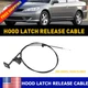 Direct Replacement Hood Latch Cable for 2001-2005 Honda Civic Non-Si 02 03 04 05