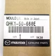 Genuine OEM Mazda GHK1-50-660E Passenger RH Rear Door Belt Molding 14-21 Mazda 6