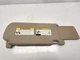 2011-15 Kia Sorento Drivers Left Sun Visor W/O Illuminated W/ Sunroof *TAN*