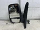 2023 FORD TRANSIT35 Driver Left Side View Mirror Black Manual Fold Without Heat