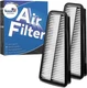 2-Pack Engine Air Filter Fits for Toyota 4Runner 2003-2009, FJ Cruiser 2007-2009