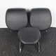 2005-2010 Porsche Cayenne 955 957 Rear Headrest Set 3 Black LH Middle RH OEM
