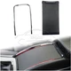 Black Center Console Roller Blind Cover&Plating Trim For Buick LaCrosse 2010-13
