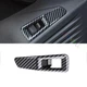 Back Door Tailgate Switch Cover Trim 1* For Volkswagen ID.4 2021-23 Carbon Fiber