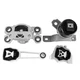 Fits 2012-2016 Land Rover Range Rover Evoque 2.0L Engine Motor & Trans Mount Set