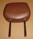 16 17 18 19 20 Cadillac Escalade Vecchio Brown Leather FRONT Seat Headrest