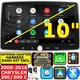 2008-2010 CHRYSLER 300 NAV BLUETOOTH APPLE CARPLAY ANDROID AUTO CAR RADIO STEREO