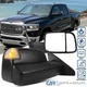 Fits 2019-2024 Dodge Ram 1500 Rotatable Power Fold Heat Towing Mirrors+Puddle