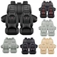 For Toyota Corolla Camry RAV4 Leather Seat Cover Full Set Front Rear Cushion Pad