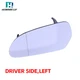 New Driver Left Side Mirror Glass with Heated LH for Audi A3/S3 8P 2009-2010 US