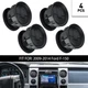Black Dash Louver AC Heater Air Vent 4Pcs 2009-14 For Ford F-150 2013 2012 2011