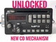 UNLOCKED 02-05 Pontiac CD AM FM MP3 Radio NEW MECHANISM 28010709   GM1017R