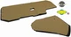 1971 1972 1973 Ford Mustang Coupe Watershields For Door Panels 4 Pcs