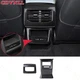 For Volkswagen ID.4 21-23 ABS Carbon Fiber Rear Seat Air Outlet Vent Frame Trim