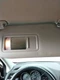 2013-2015 Mazda CX-5 Driver Left Sun Visor With Illumination Gray