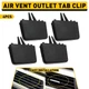 Front A/C Air Vent Outlet Tab Clip Repair Kit for BMW 3Series E90 E91 2005-2012