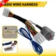 New Radio Wire Harness Connector Plug Converter Adapter For Nissan Altima Rogue