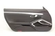 12-16 Porsche 911 Carrera 3.8L Driver Left Front Espresso Brown Door Trim Panel
