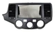 06 07 08 KIA OPTIMA Radio/Heater Center Dash Trim Bezel w/A/C Vents Black
