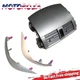 Center Dash A/C Outlet Air Vent Panel w/ Strip Trim For 2009-2013 Toyota Corolla
