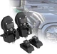 NEW 2x Locking Hood Latches with Keys For 2018-2024 Jeep Wrangler Gladiator JT