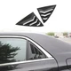 Matte black side window louvers air vent shades tirm For 2015-2021 Chrysler 300