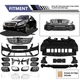 Front Bumper Kit For Mercedes Benz 2014-2020 W222 S Class w/ Grille Modified