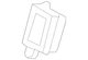 Genuine Honda Outlet L *NH574L* (Warm Gray) 77206-SJC-A01ZA
