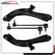 For Chevy City Express 15-18 Front Lower Control Arm and Ball Joints Sway Bar