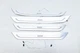 Front&Rear Lighted Door Sill Cover Trim Set BMW OEM G11 G12 750i 740i 2016-2022