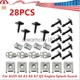 For AUDI A4 A5 A6 A7 Q5 Engine splash guard mounting kit screw 28pcs US
