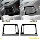 6X Glossy Piano Black Dash Side Air Outlet Cover Trim For Honda Ridgeline Pilot