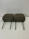 13-16 Ford C-MAX OEM Front Seat Headrests Head Rest Pair Grey Cloth Pair