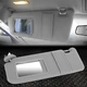 FOR 07-11 TOYOTA RAV4 LEFT DRIVER SIDE SUN VISOR SUNSHADE W/O VANITY LIGHT GREY