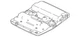 Genuine Jaguar 2017 F-Pace Overhead Console T4A11603PVJ