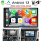4+64GB Android 13 CarPlay Car Radio Stereo GPS Navi For Toyota Sienna 2015-2018