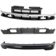 Bumper Face Bars Front for Chevy S10 Pickup Chevrolet S-10 1998-2004