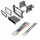 Single DIN or Double DIN Car Stereo Dash install kit for 2009-13 Toyota Corolla
