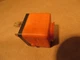 BMW RELAY  OEM  # 0332014456 ORANGE 4 PIN CUBE
