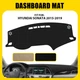 NEW Leather Car Dashboard Dash Cover Pretector Mat For Hyundai Sonata 2015-2019