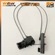 04-13 CHEVROLET CORVETTE C6 XLR FRONT LEFT DOOR LOCK LATCH ACTUATOR HANDLE OEM