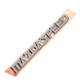 NEW OEM 10-12  Mazda 3 "MAZDASPEED"  Rear Emblem Nameplate Decal BBN5-51-721